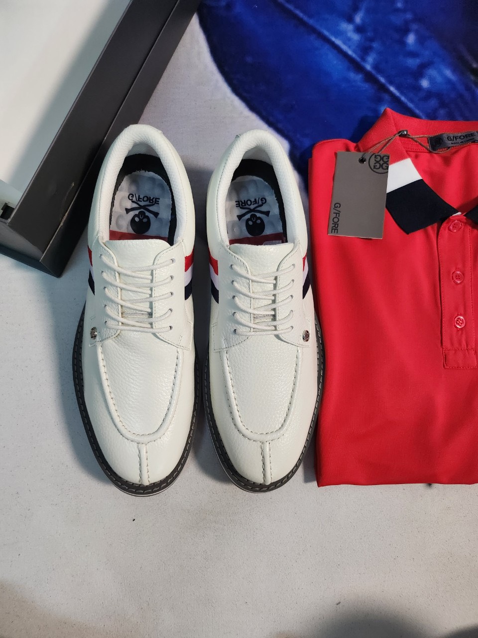 지포어 스플릿 투우 갤리번터 남성 골프화 스노우