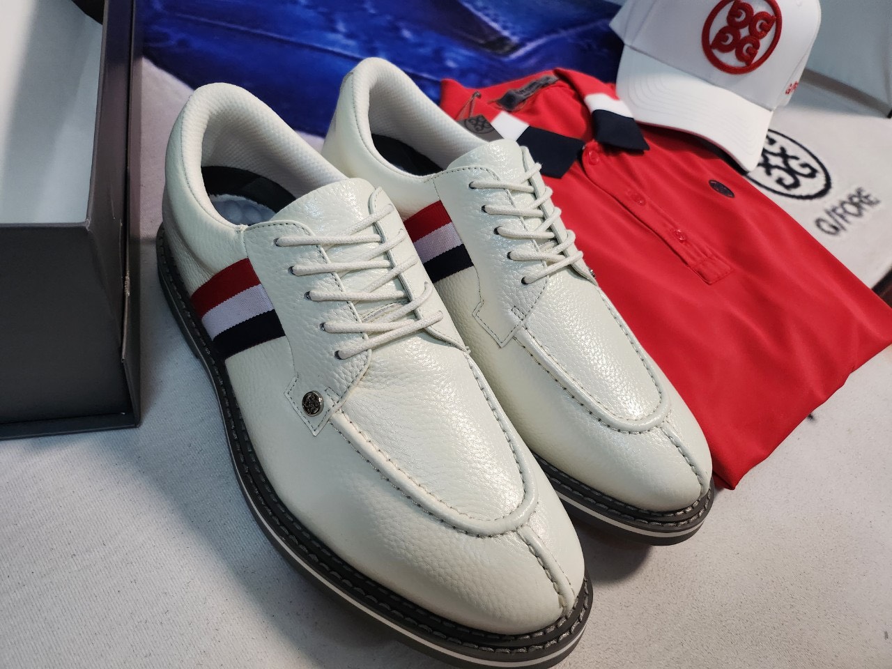 지포어 스플릿 투우 갤리번터 남성 골프화 스노우