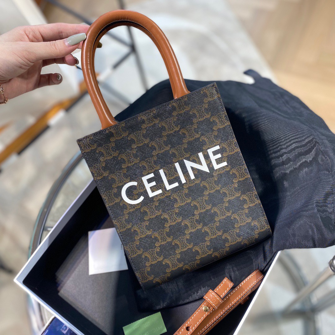 셀린느 미니 버티컬 카바스