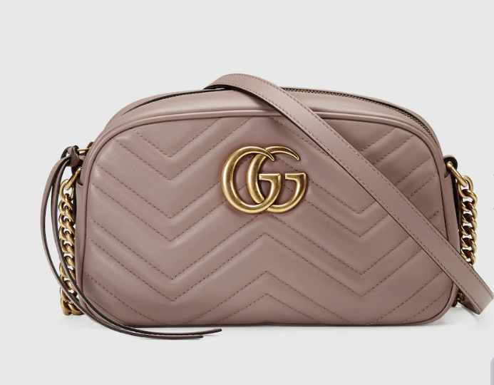 구찌 마몽 마틀라세 스몰 숄더백