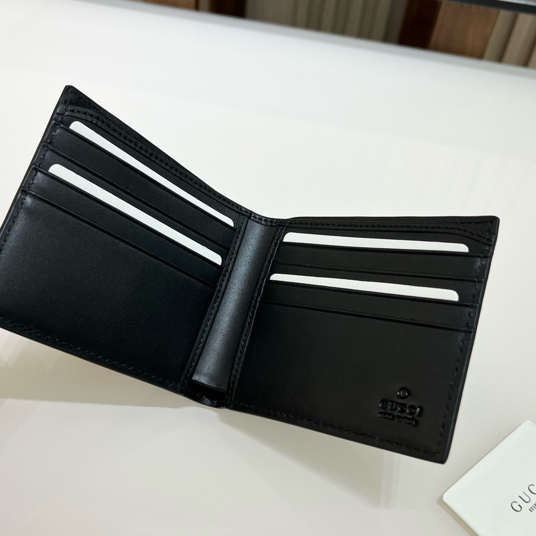 구찌 Leather Bifold 남자 반지갑