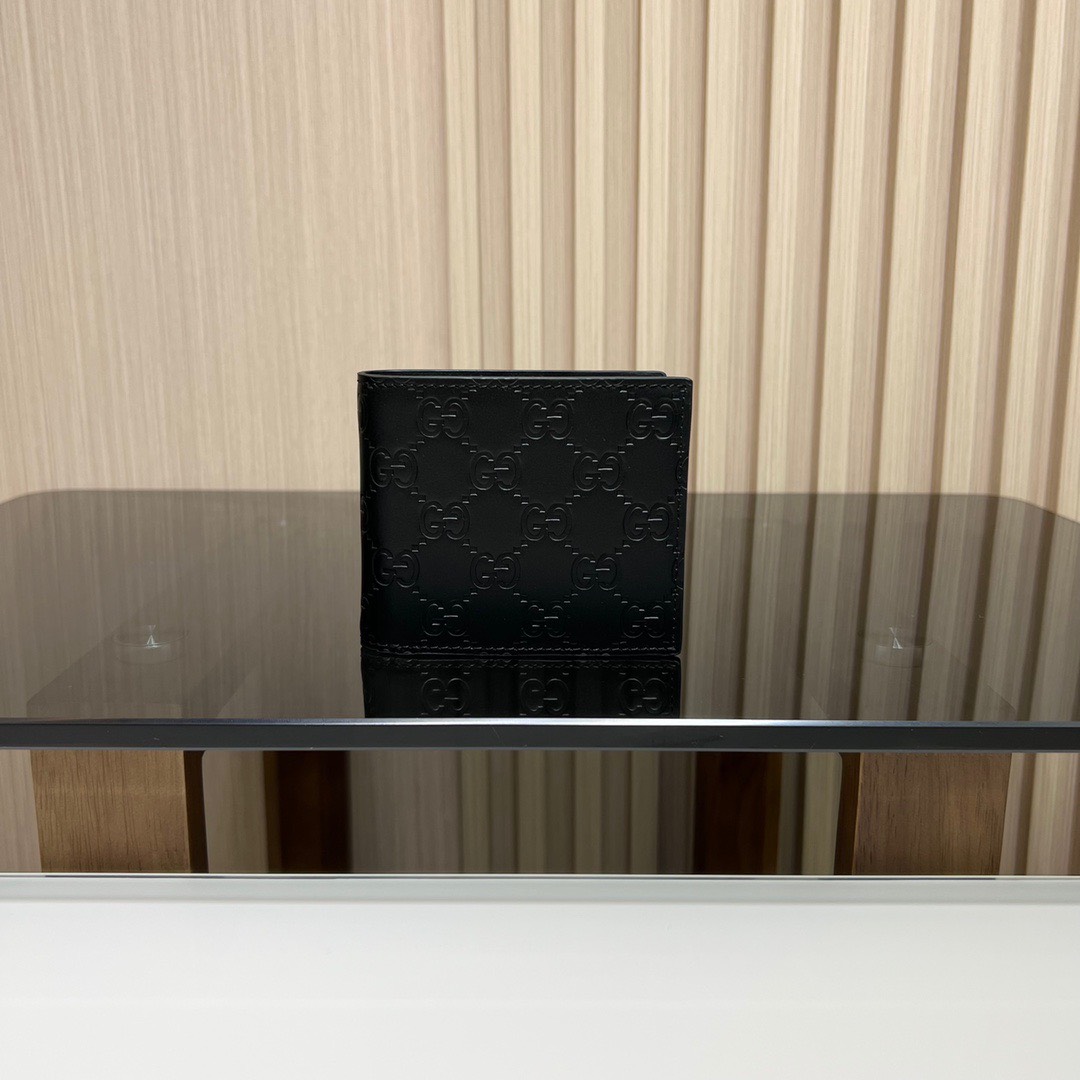 구찌 Leather Bifold 남자 반지갑