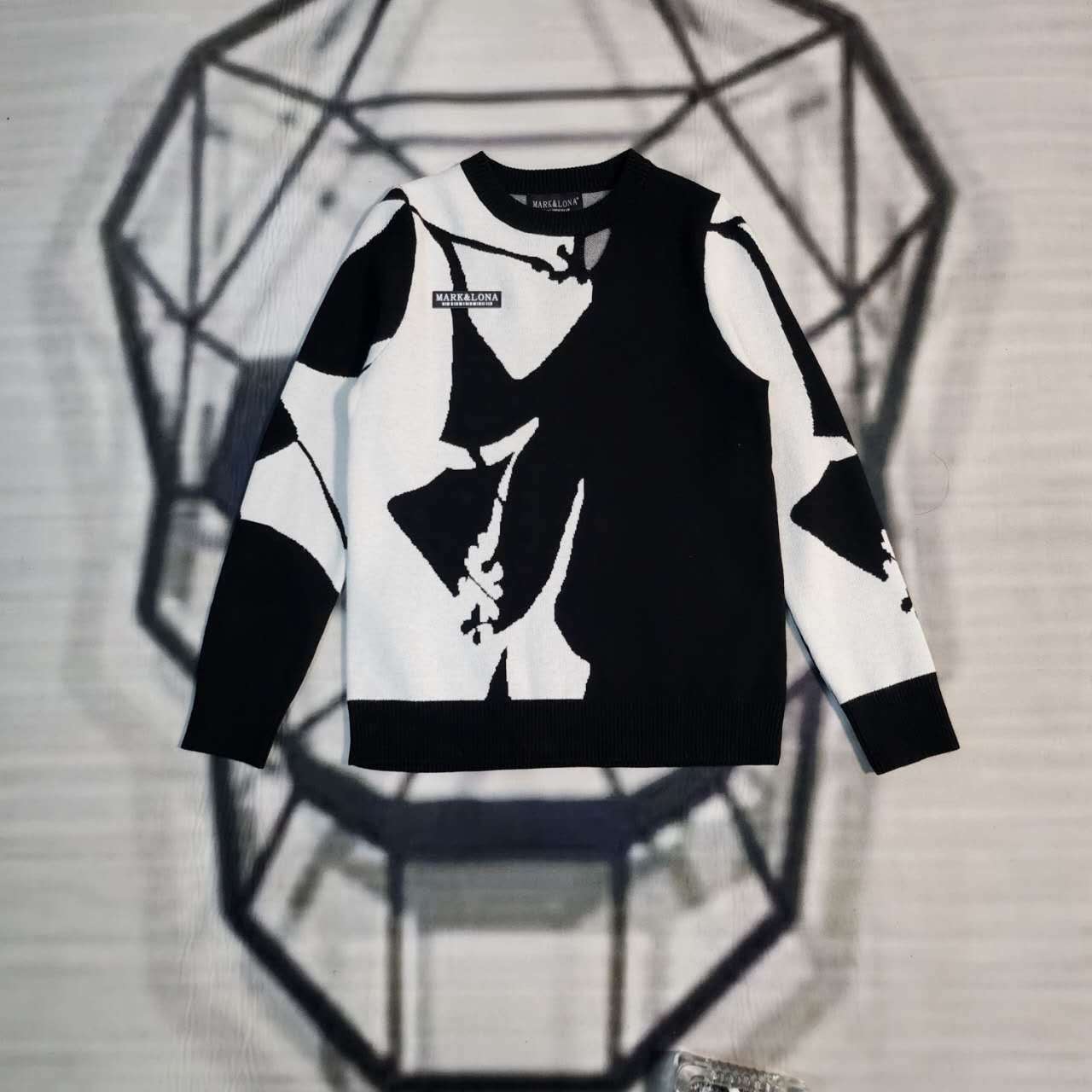 마크앤로나 여성 골프 니트