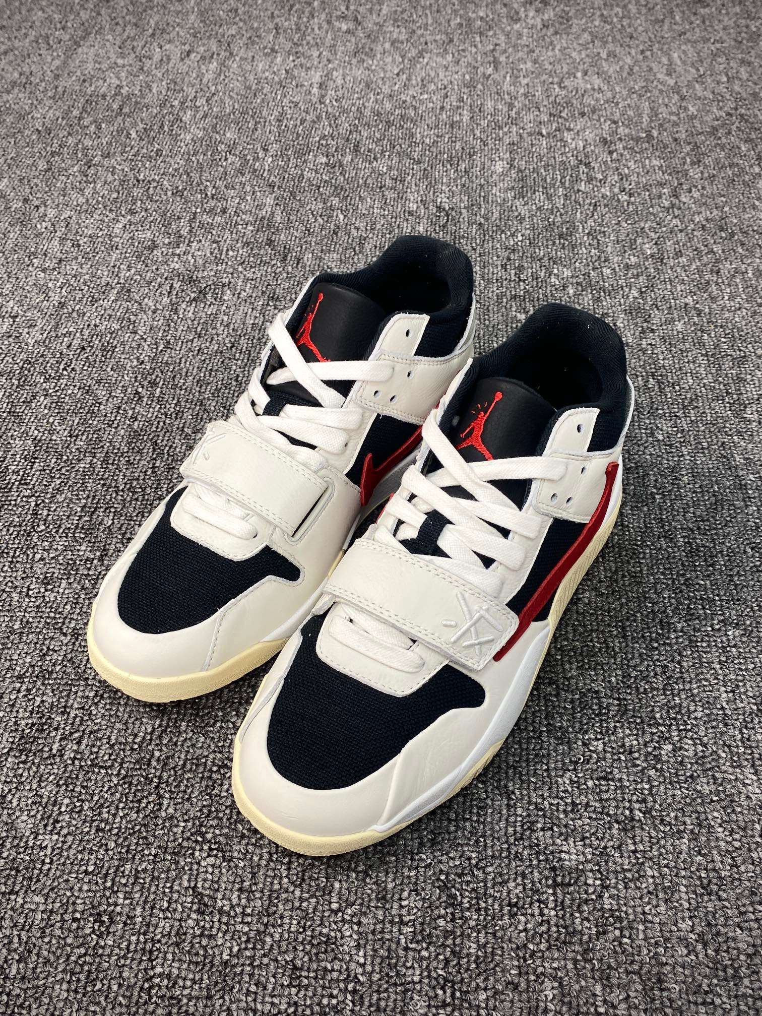 Travis Scott X Nike Jordan 남녀공용 스니커즈