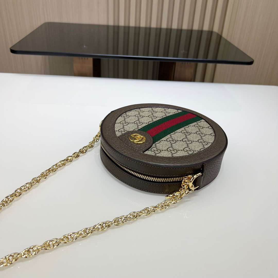 구찌 OPHIDIA 원형 여성 미니백