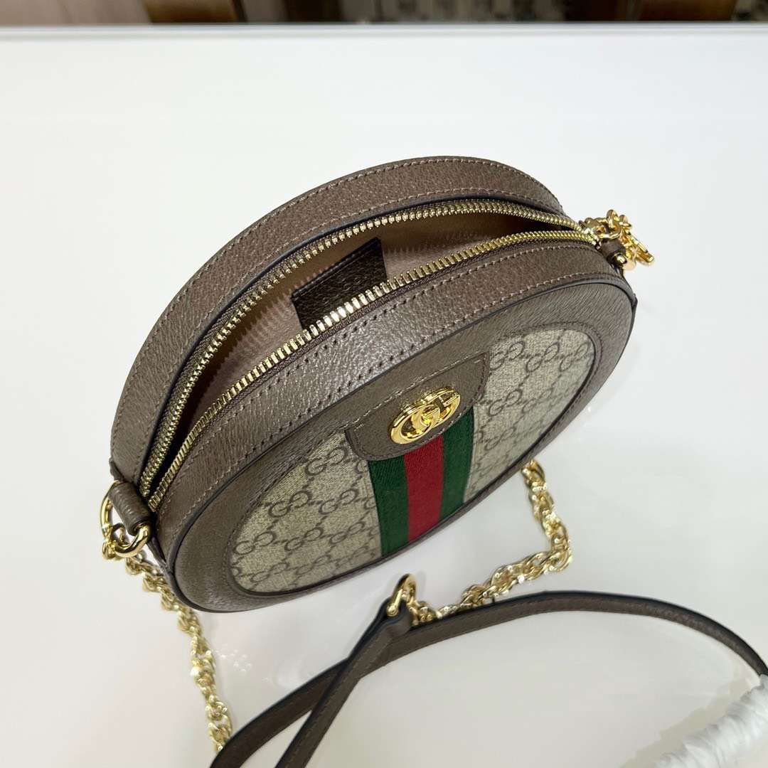 구찌 OPHIDIA 원형 여성 미니백