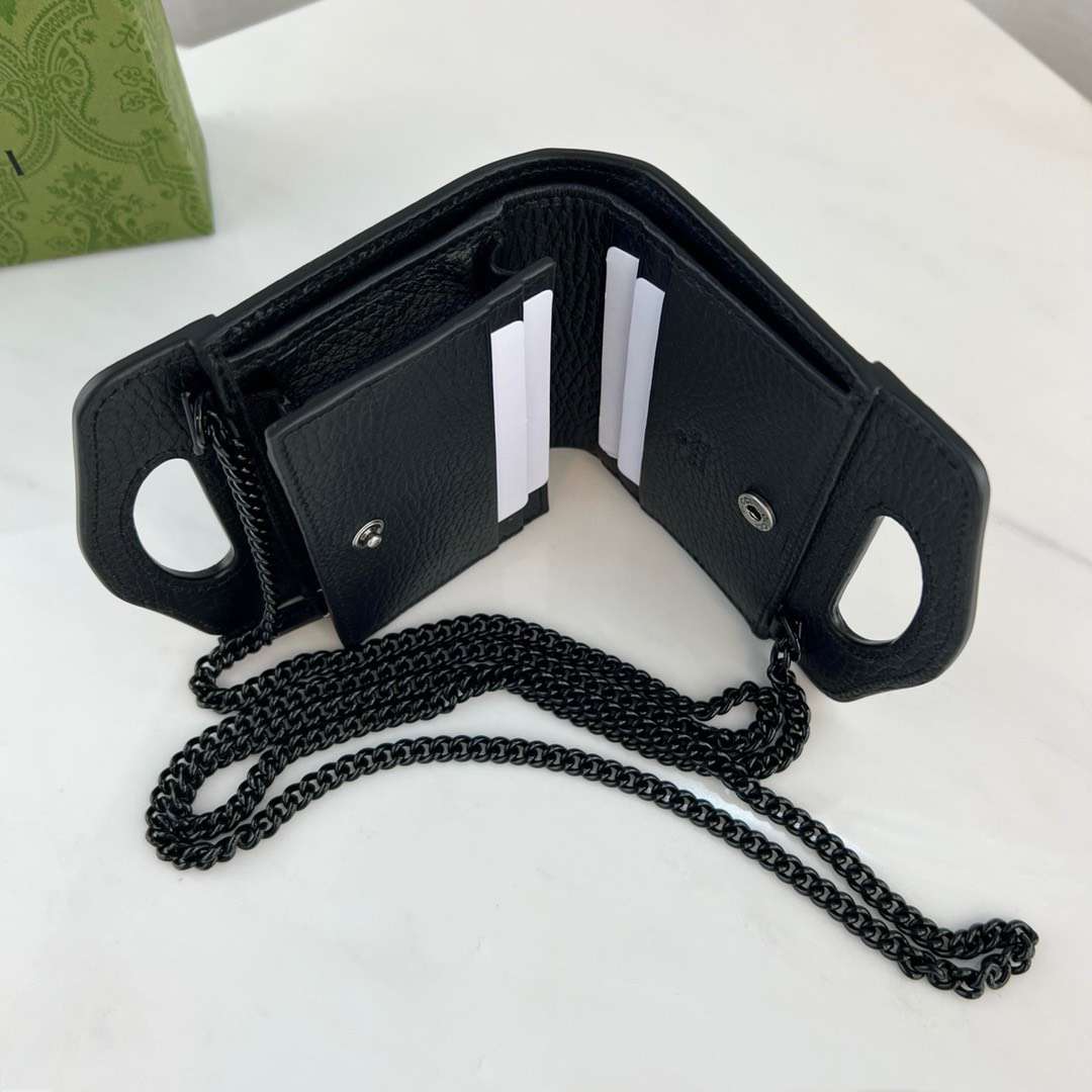 구찌 GG마몽 탑 핸들 카드 케이스 지갑