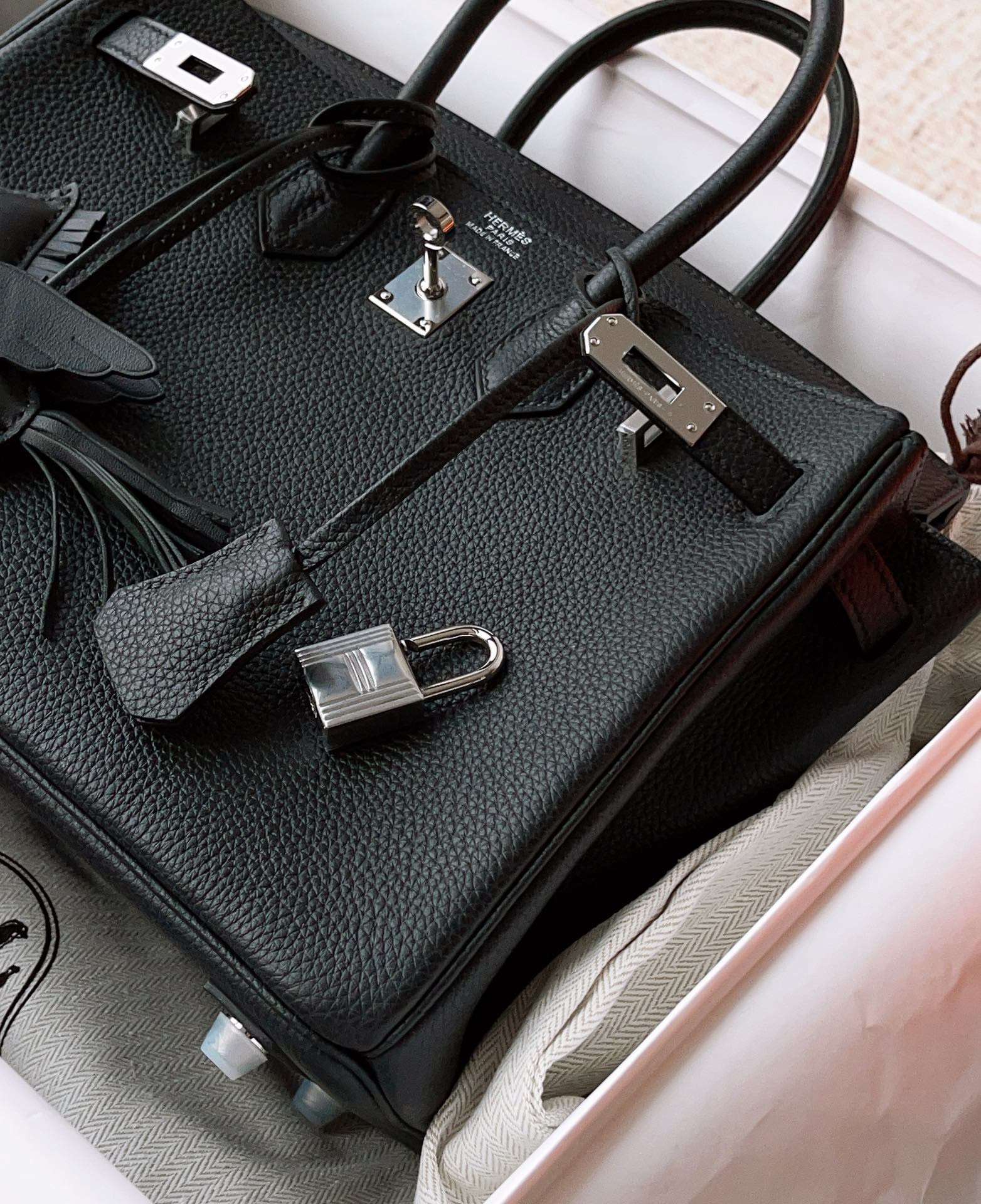 에르메스 BIRKIN 25 여성 핸드백