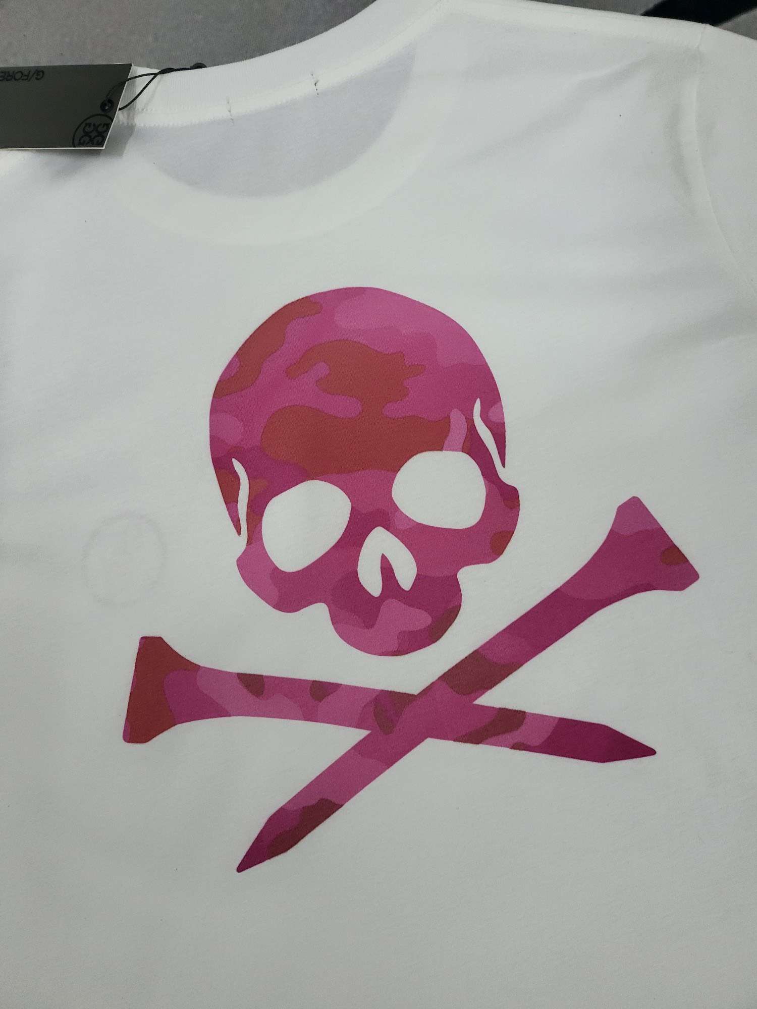 지포어 SKULL 남성 골프 반팔티