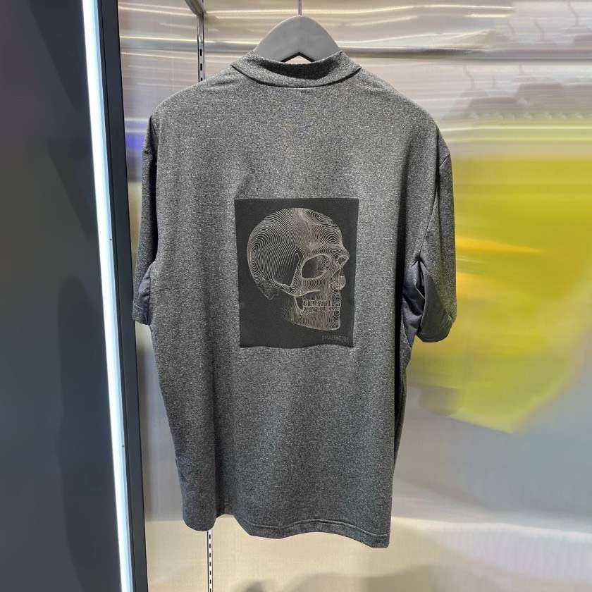 어메이징크리 스몰 로고 남성 골프 반팔티