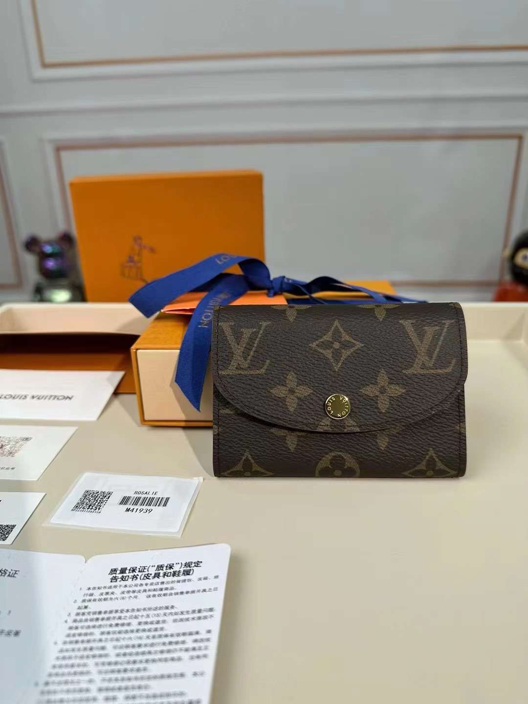 루이비통 로잘리 코인 퍼스 여성 반지갑