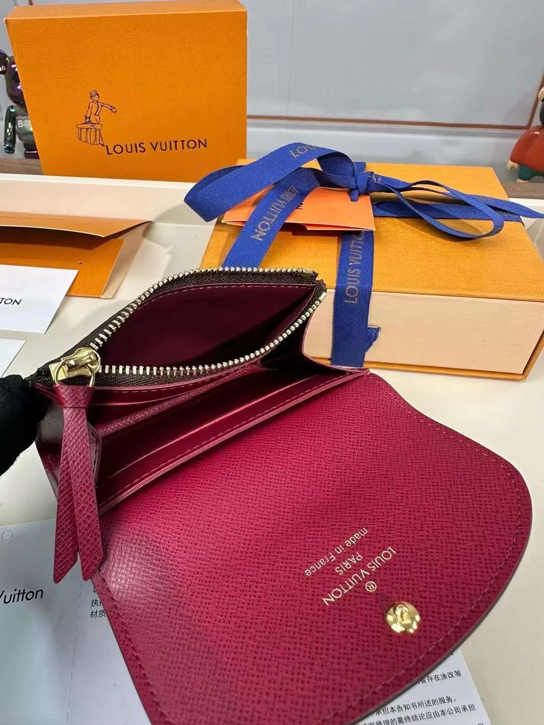 루이비통 로잘리 코인 퍼스 여성 반지갑