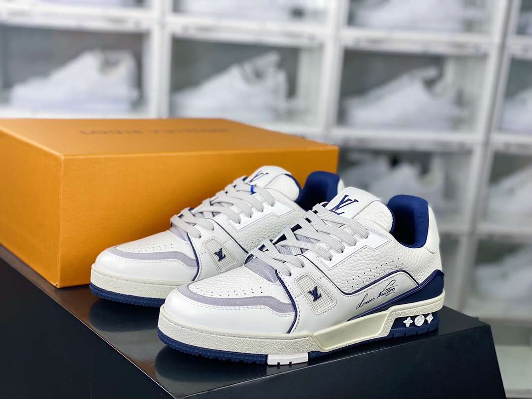 루이비통 Trainer Sneaker Low 남여공용 스니커즈