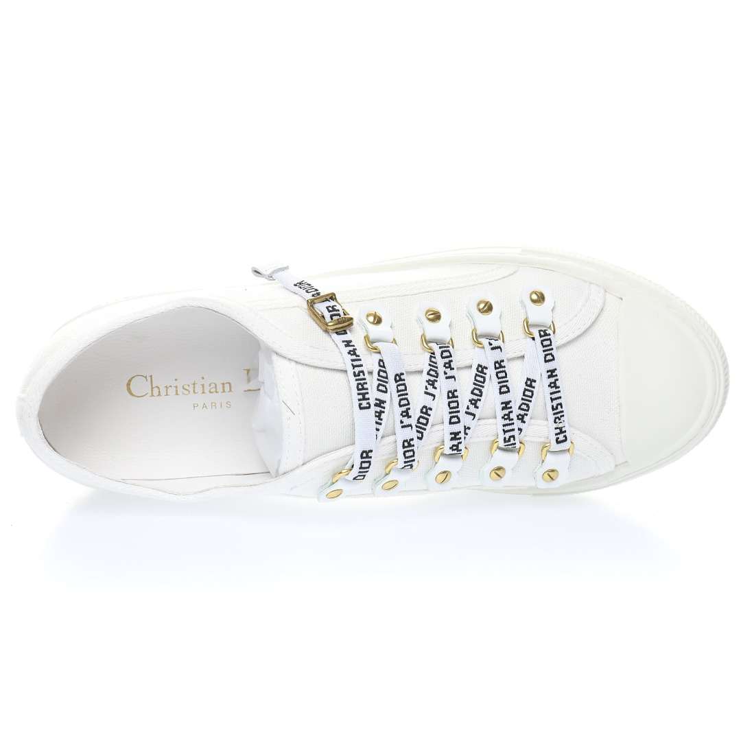 디올 캔버스 로우탑 여성 스니커즈 (2컬러)
