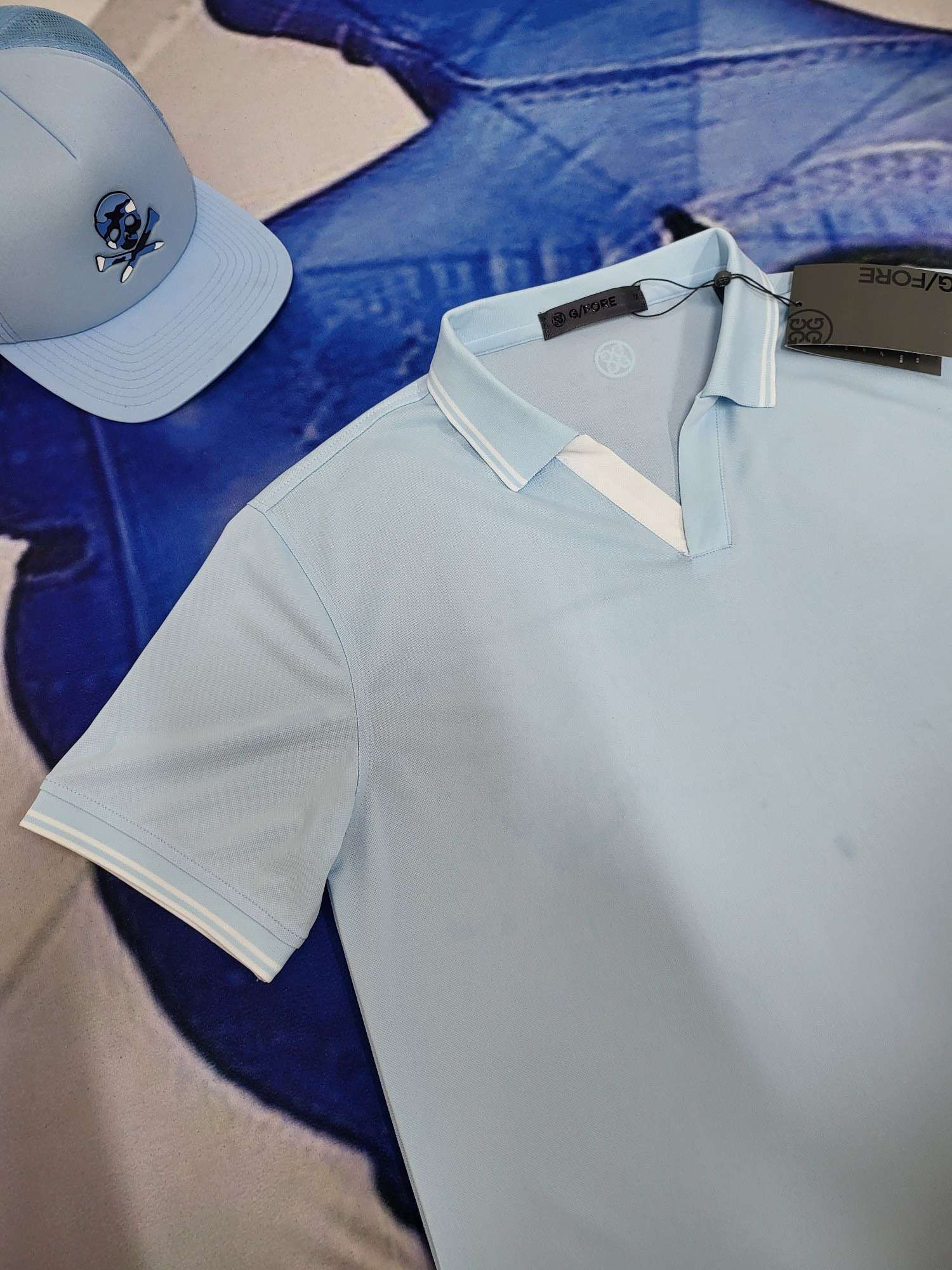 지포어 JOHNNY COLLAR TECH PIQUE 남성 골프 반팔티 (2컬러)