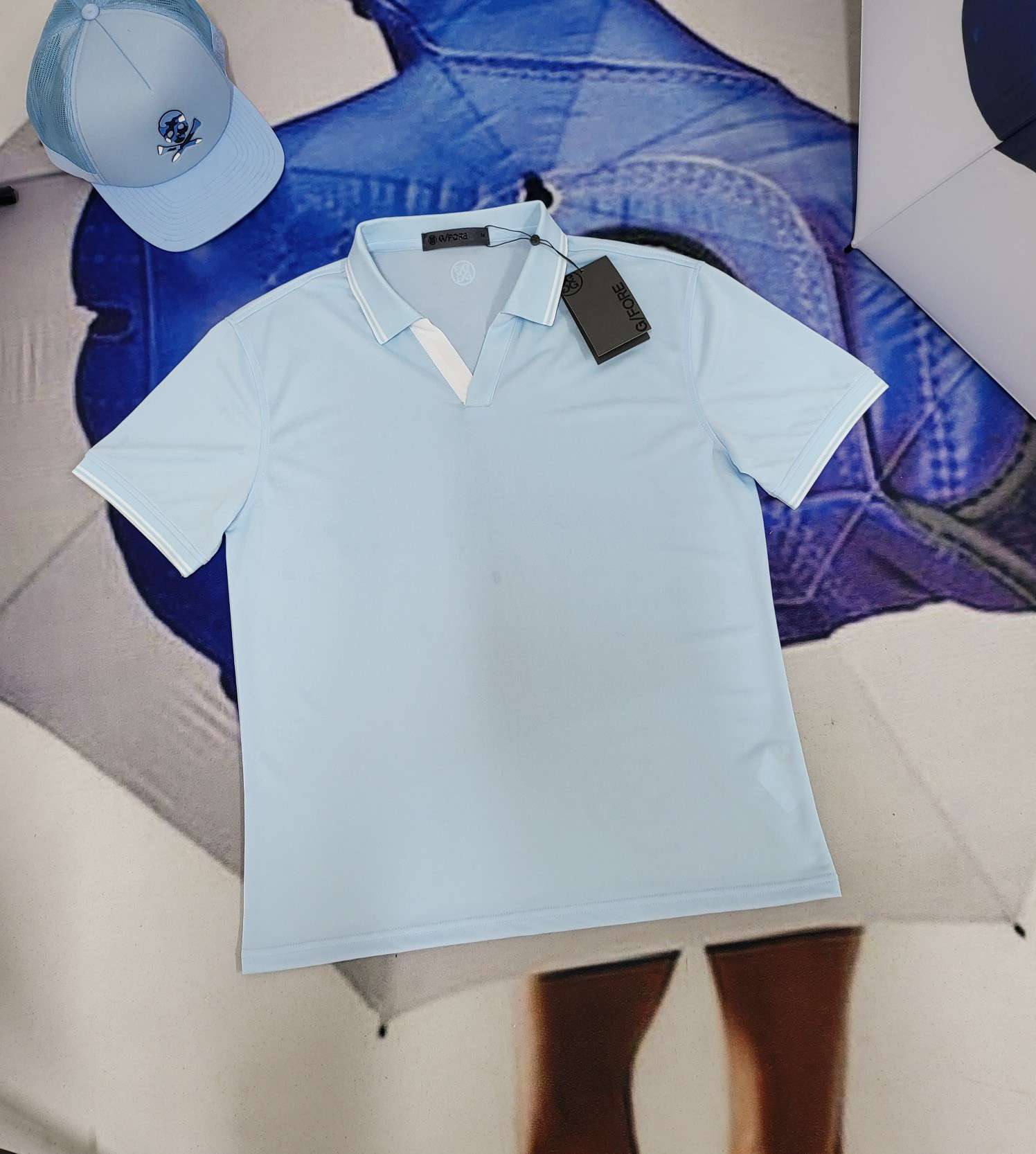 지포어 JOHNNY COLLAR TECH PIQUE 남성 골프 반팔티 (2컬러)