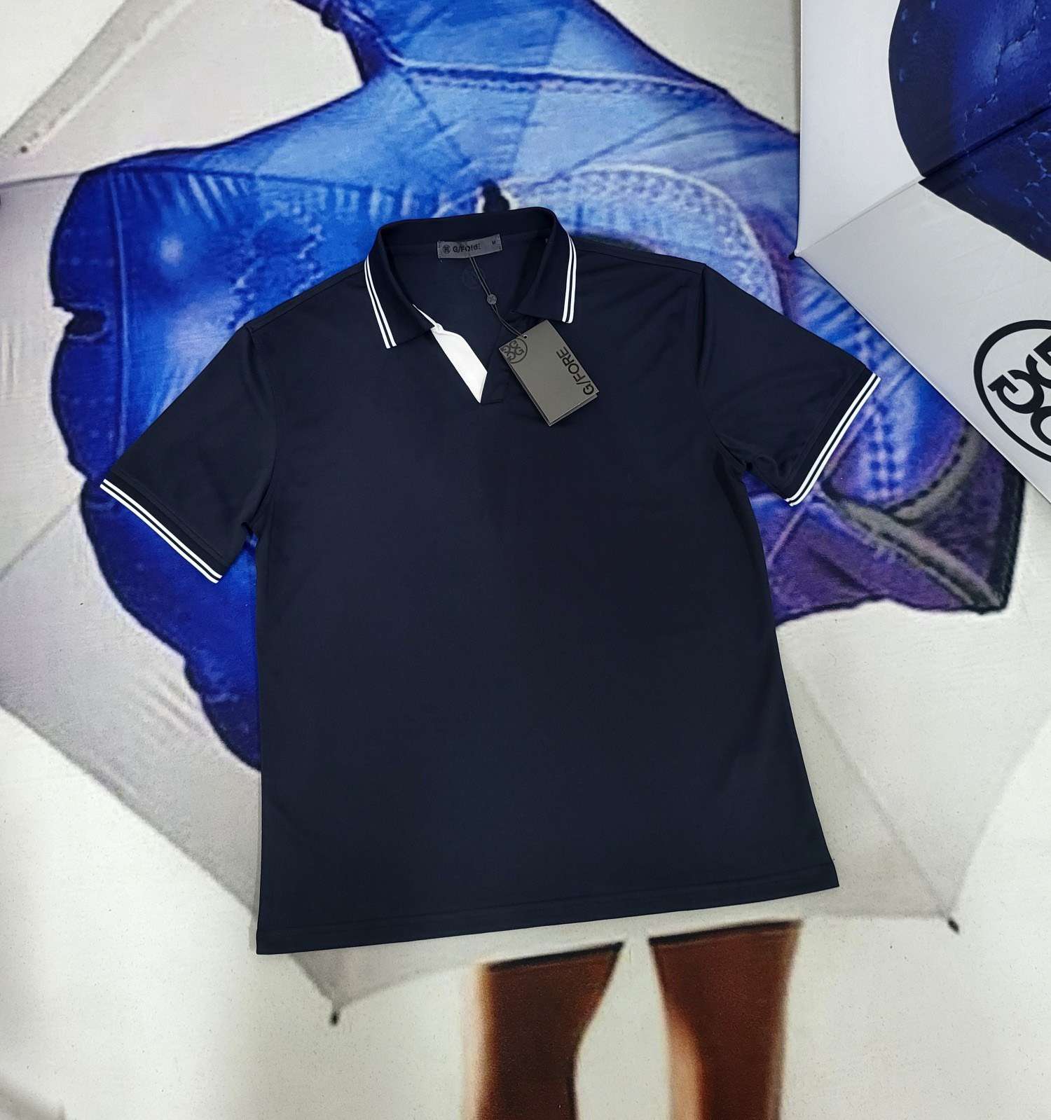 지포어 JOHNNY COLLAR TECH PIQUE 남성 골프 반팔티 (2컬러)