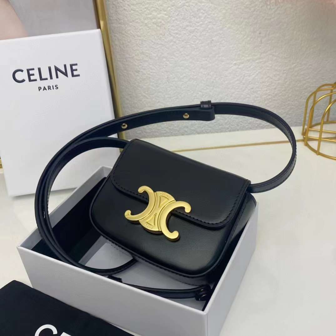 셀린느 트리오페 캔버스 미니 클로드 크로스백