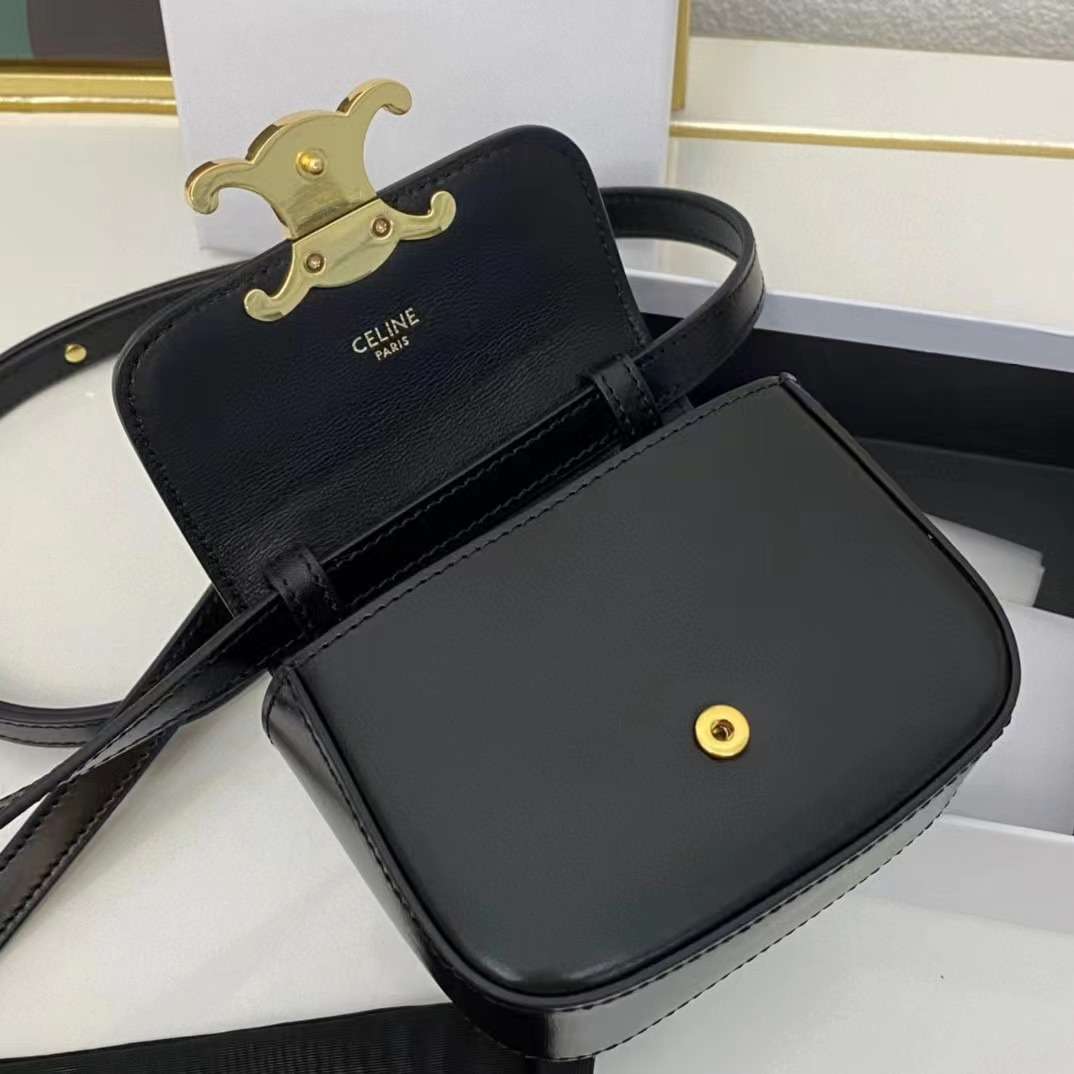 셀린느 트리오페 캔버스 미니 클로드 크로스백