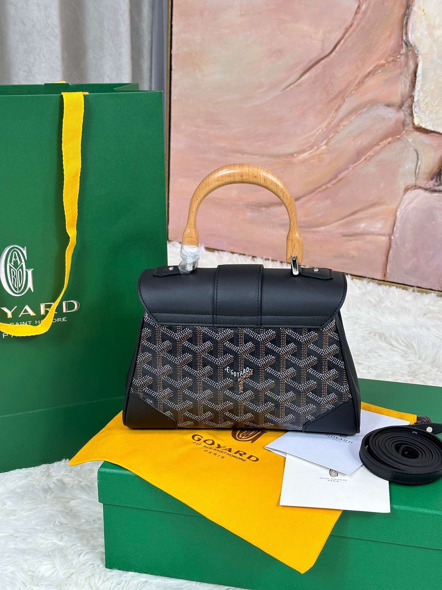 고야드 사이공 미니 토트백 (2컬러)
