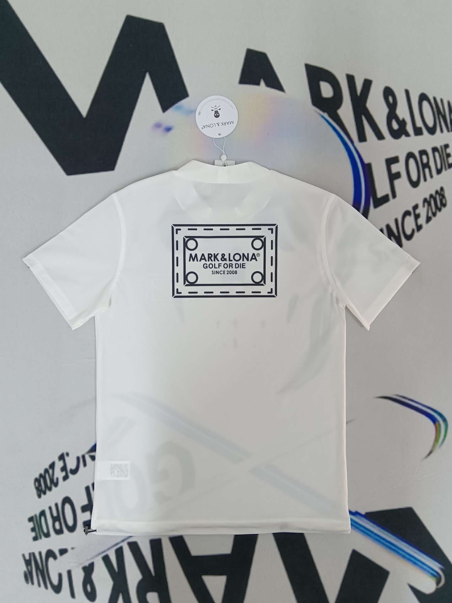 Mark&Lona Herald-fit 남성 골프 반팔티