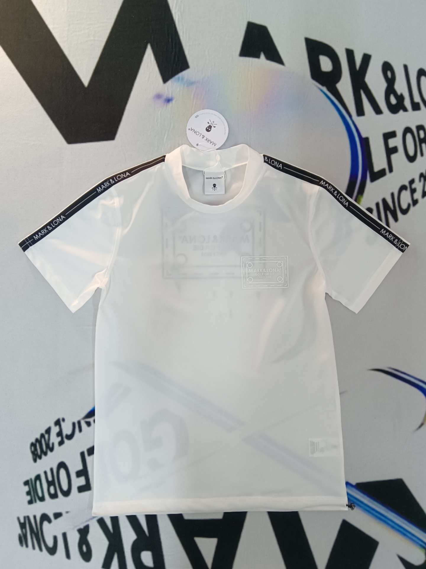 Mark&Lona Herald-fit 남성 골프 반팔티