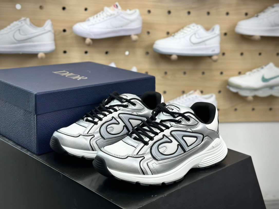 디올 LOW-TOP 남성 스니커즈