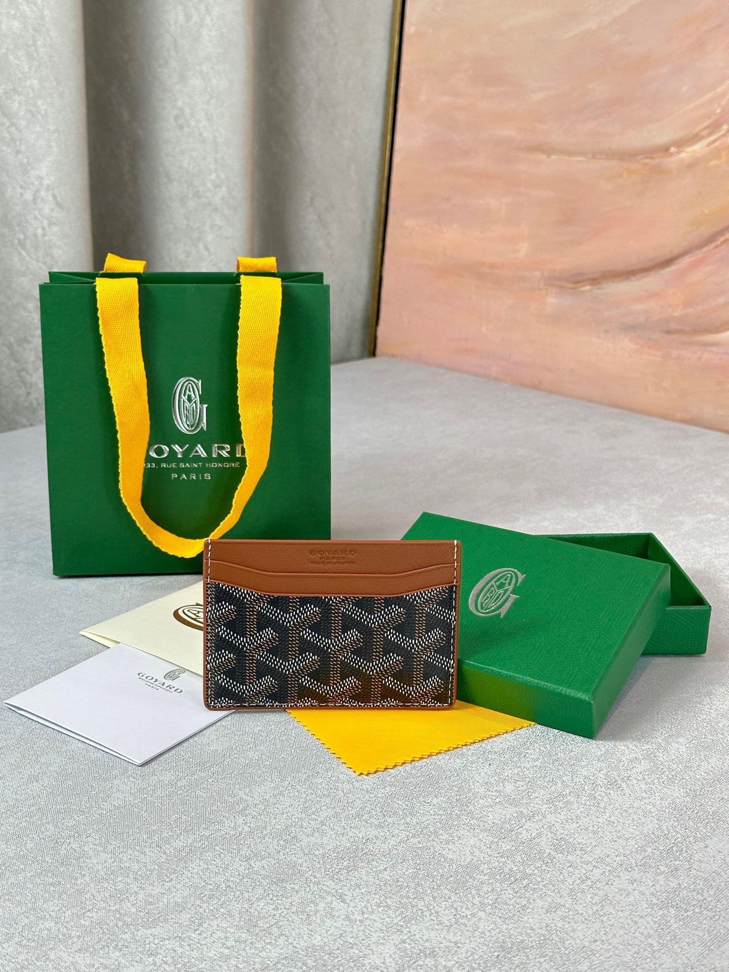 고야드 Saint Sulpice 카드 지갑