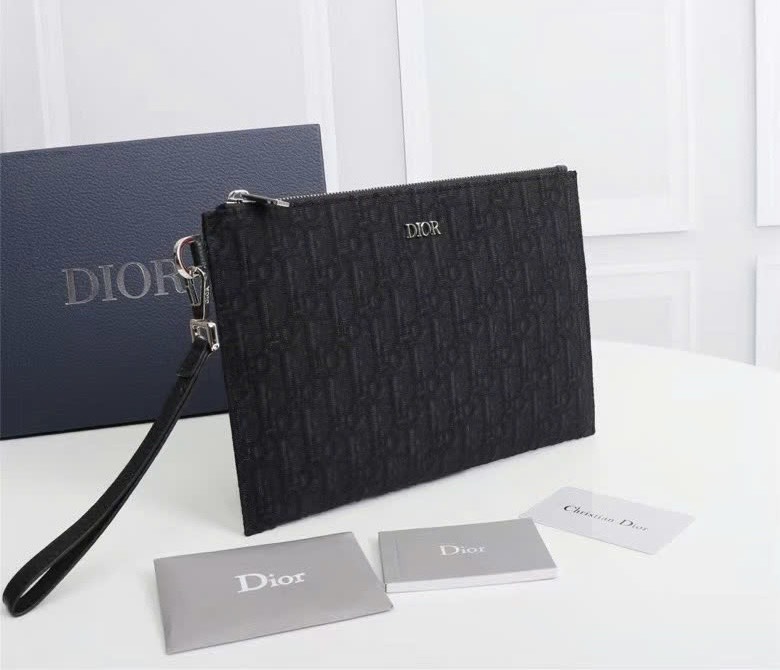 디올 Oblique Jacquard 남성 클러치백
