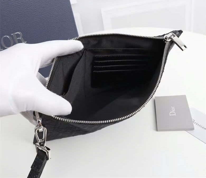 디올 Oblique Jacquard 남성 클러치백