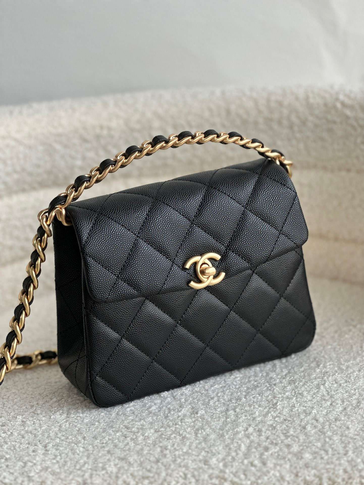 샤넬 Catchy Chain Caviar 여성 가방