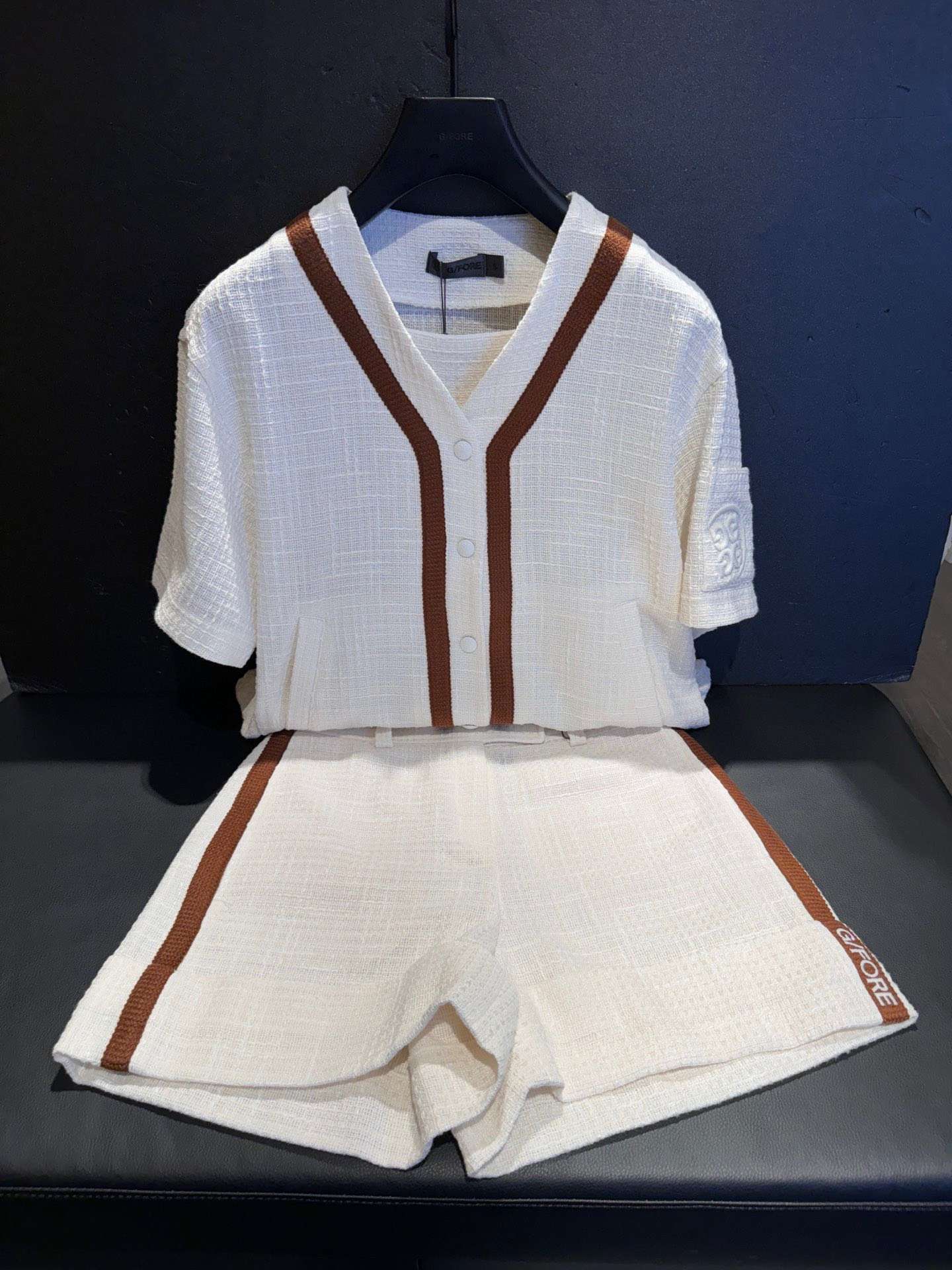 지포어 데님 여성 골프 세트