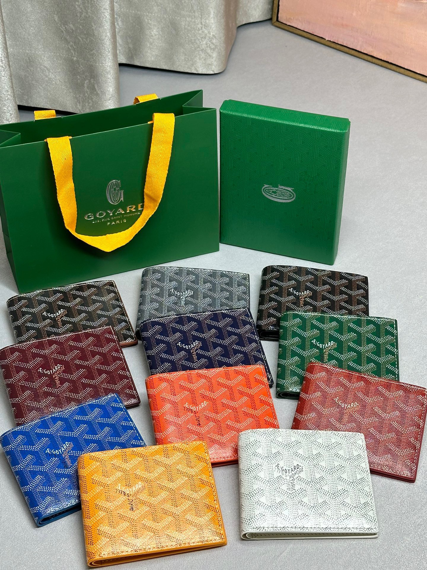 고야드 Victoire 남성 반지갑