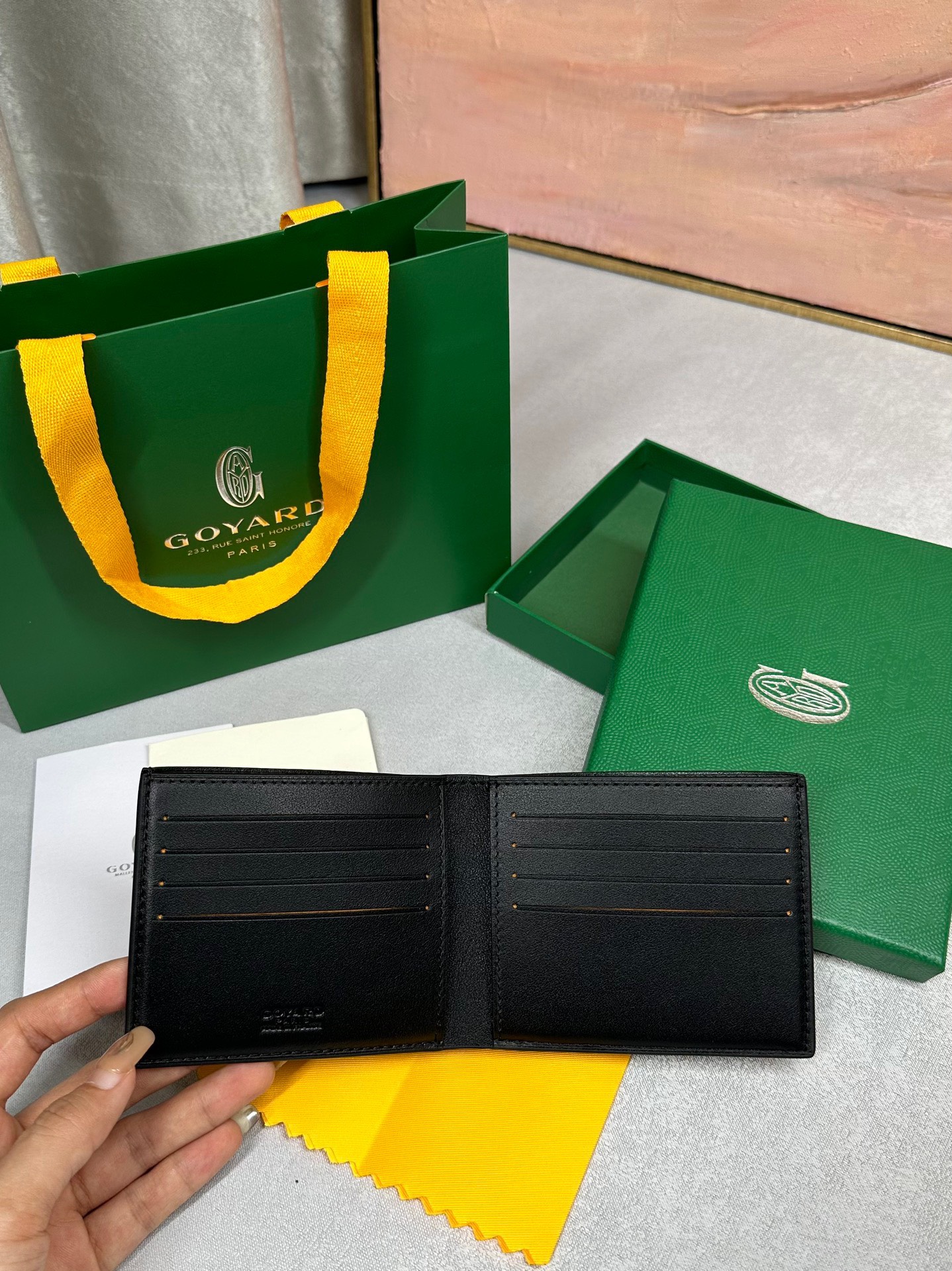 고야드 Victoire 남성 반지갑