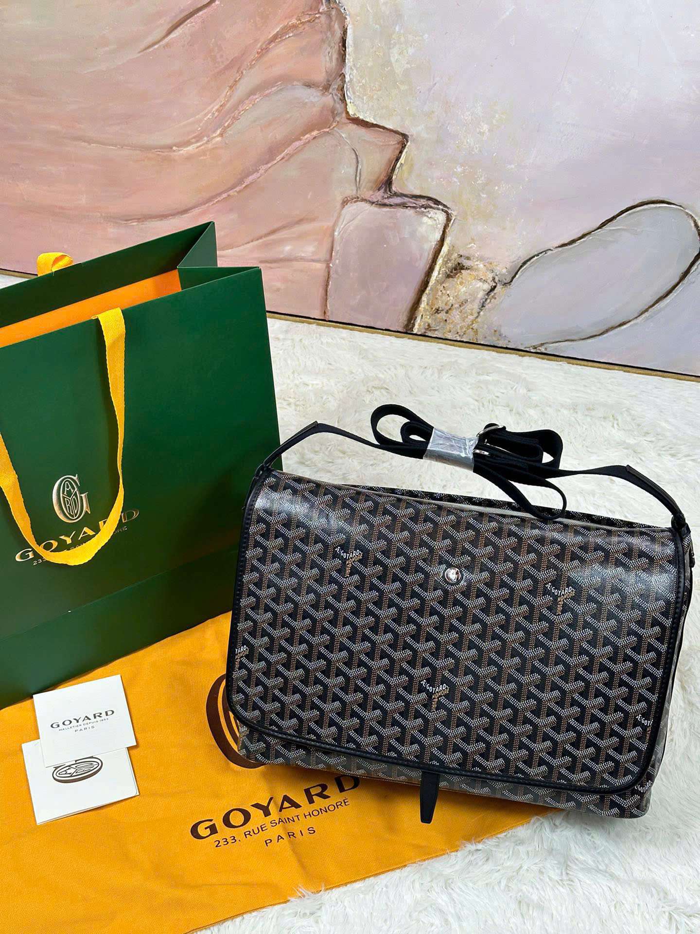 고야드 Capetien MM 남성 크로스백