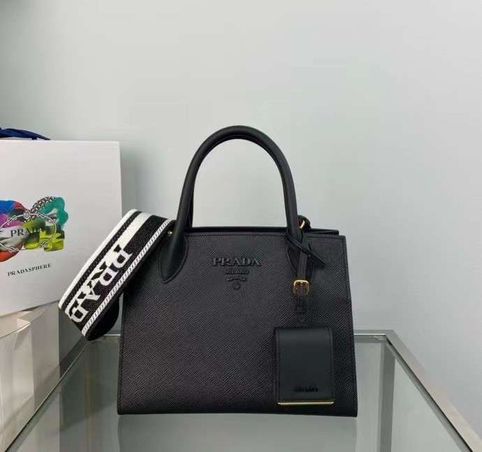 프라다 사피아노 탑핸들 여성 가방