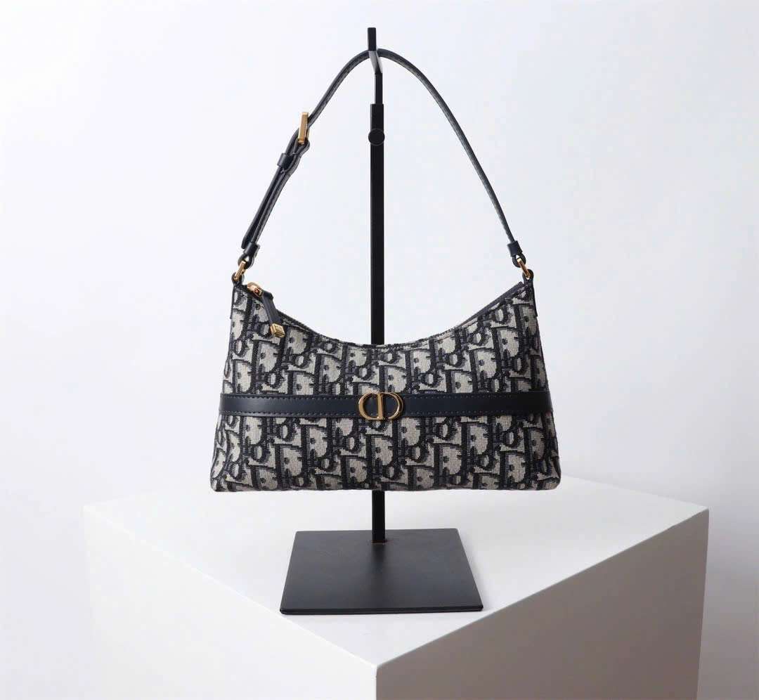 디올 Montaigne Mini Hobo 여성 숄더백