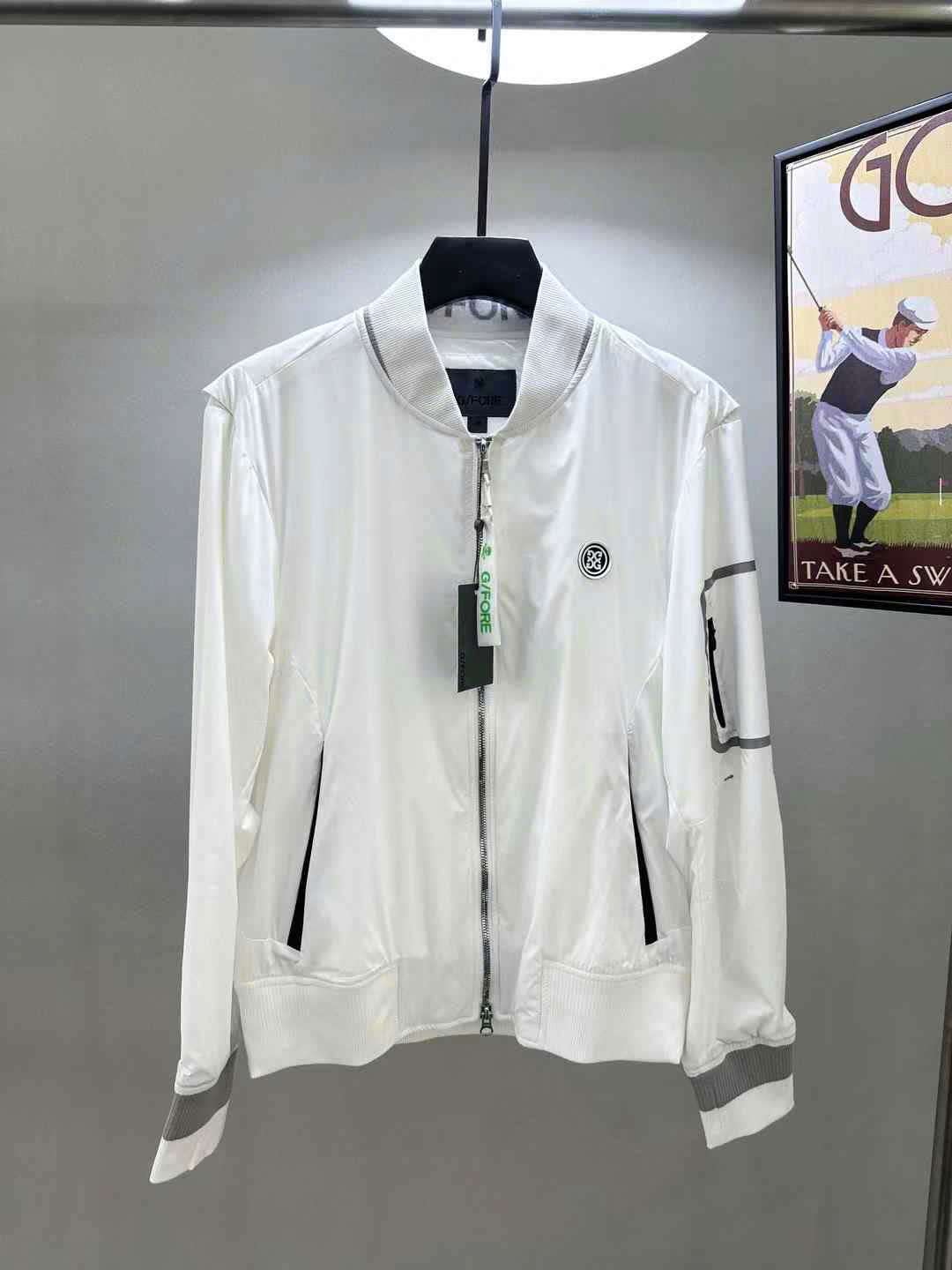 지포어 가슴 로고 남성 골프 자켓 (2컬러)