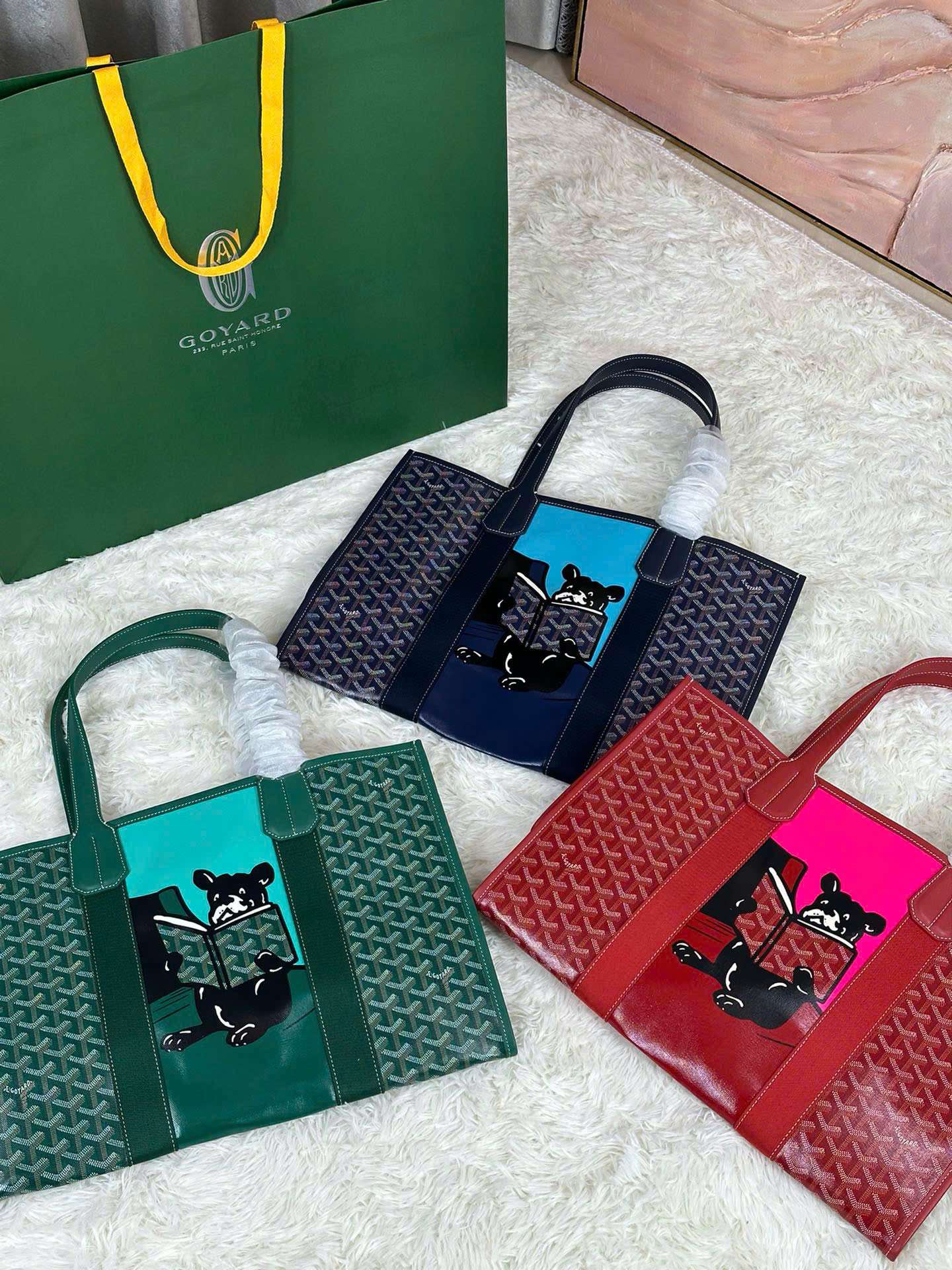 고야드 VILLETTE 여성 토트백