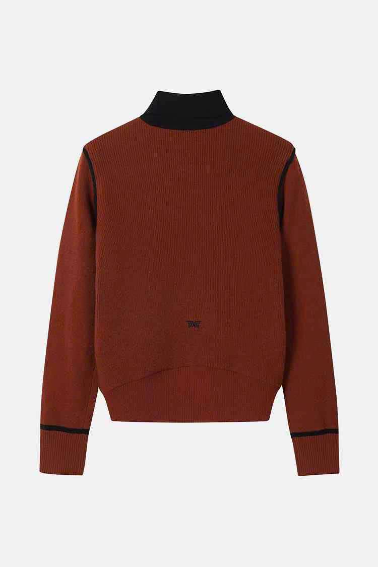 PXG 자수 로고 여성 골프 니트