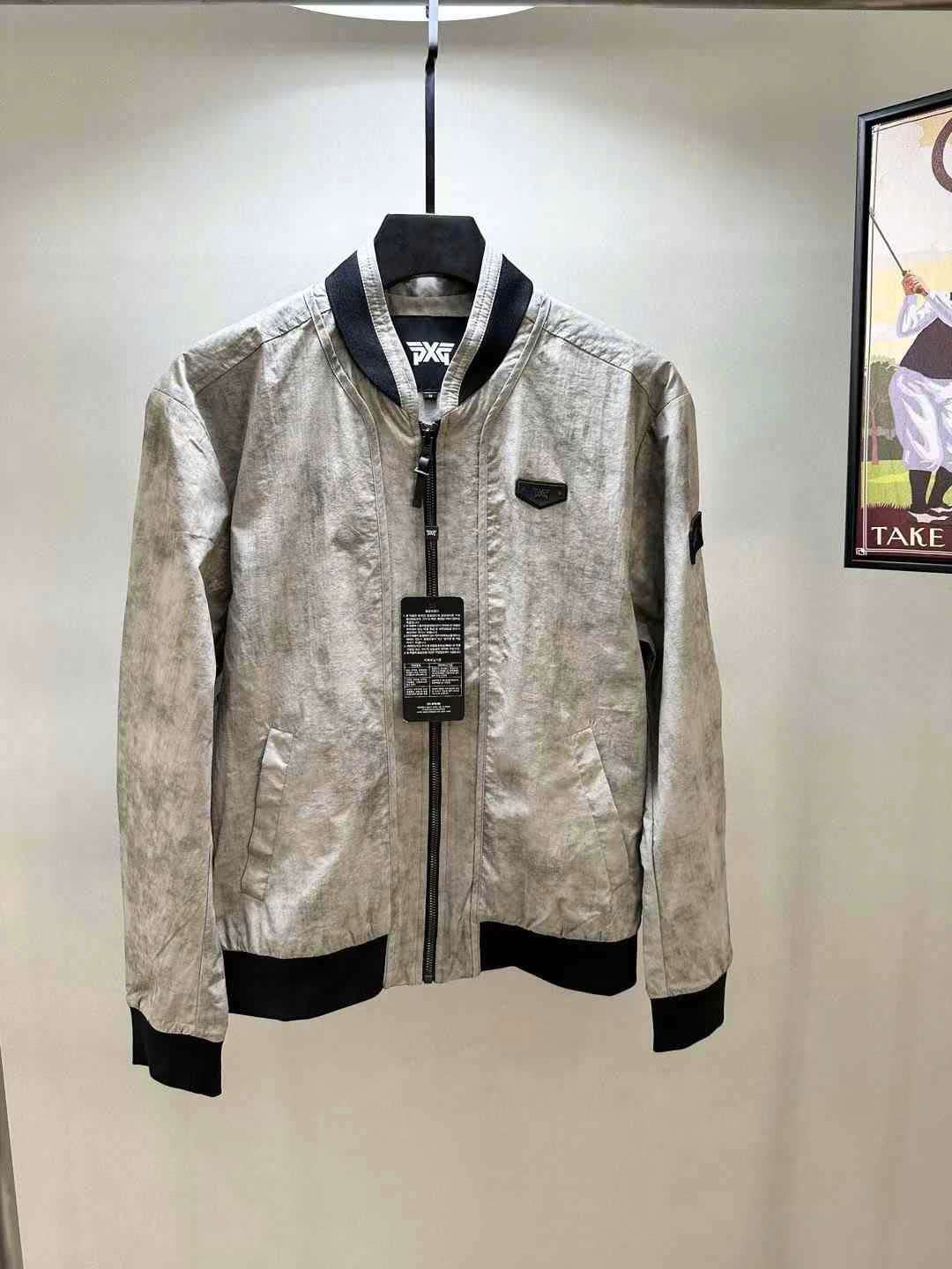 PXG 시그니처 로고 남성 골프 자켓