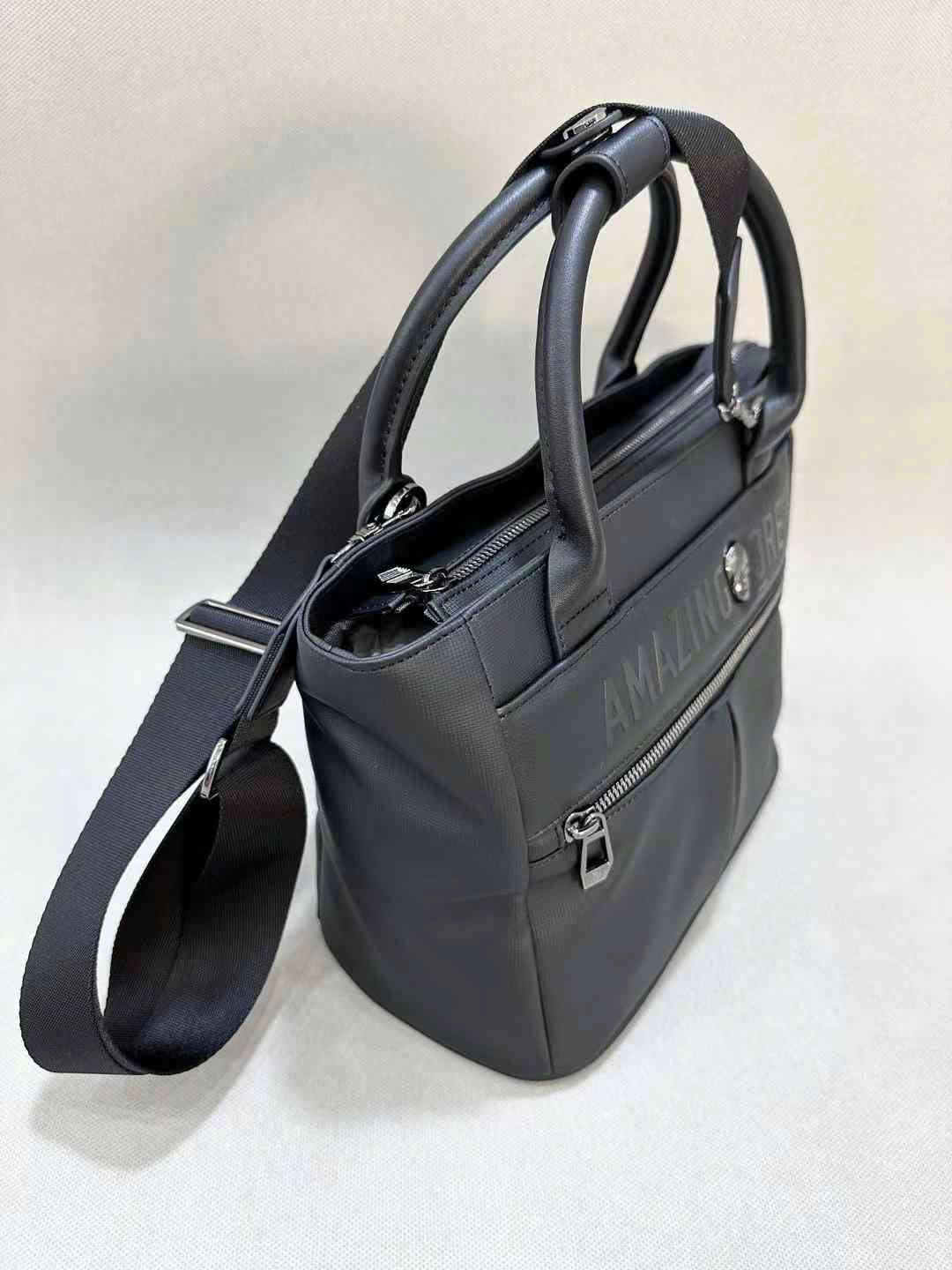 어메이징크리 시그니처 로고 남여공용 토트백