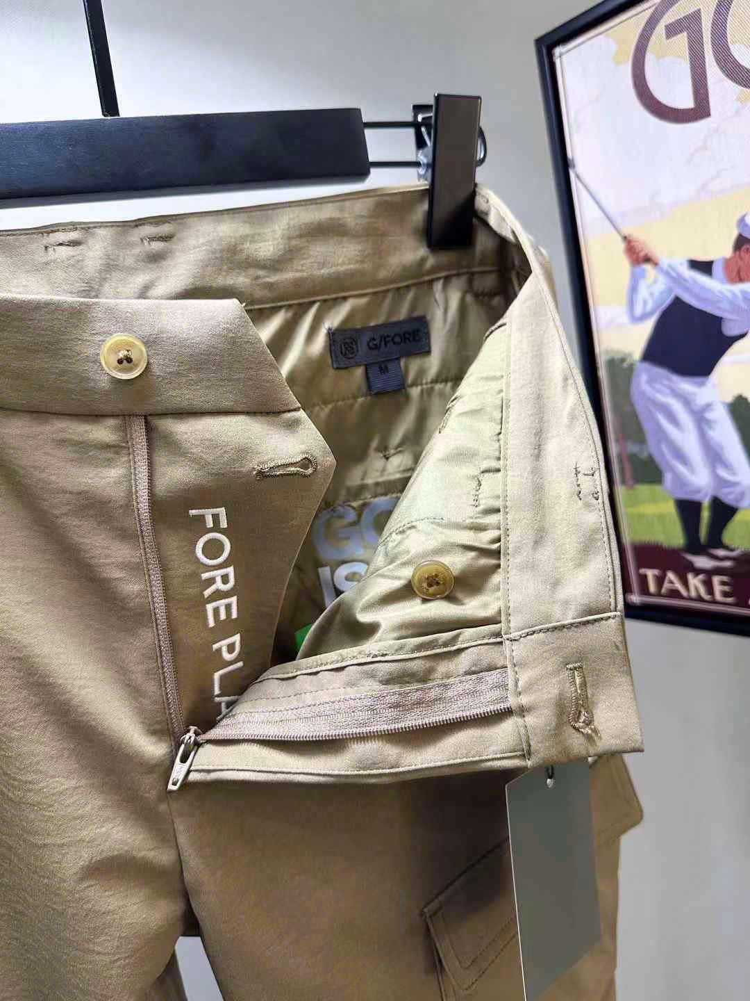 지포어 자수 로고 남성 하의 (2컬러)