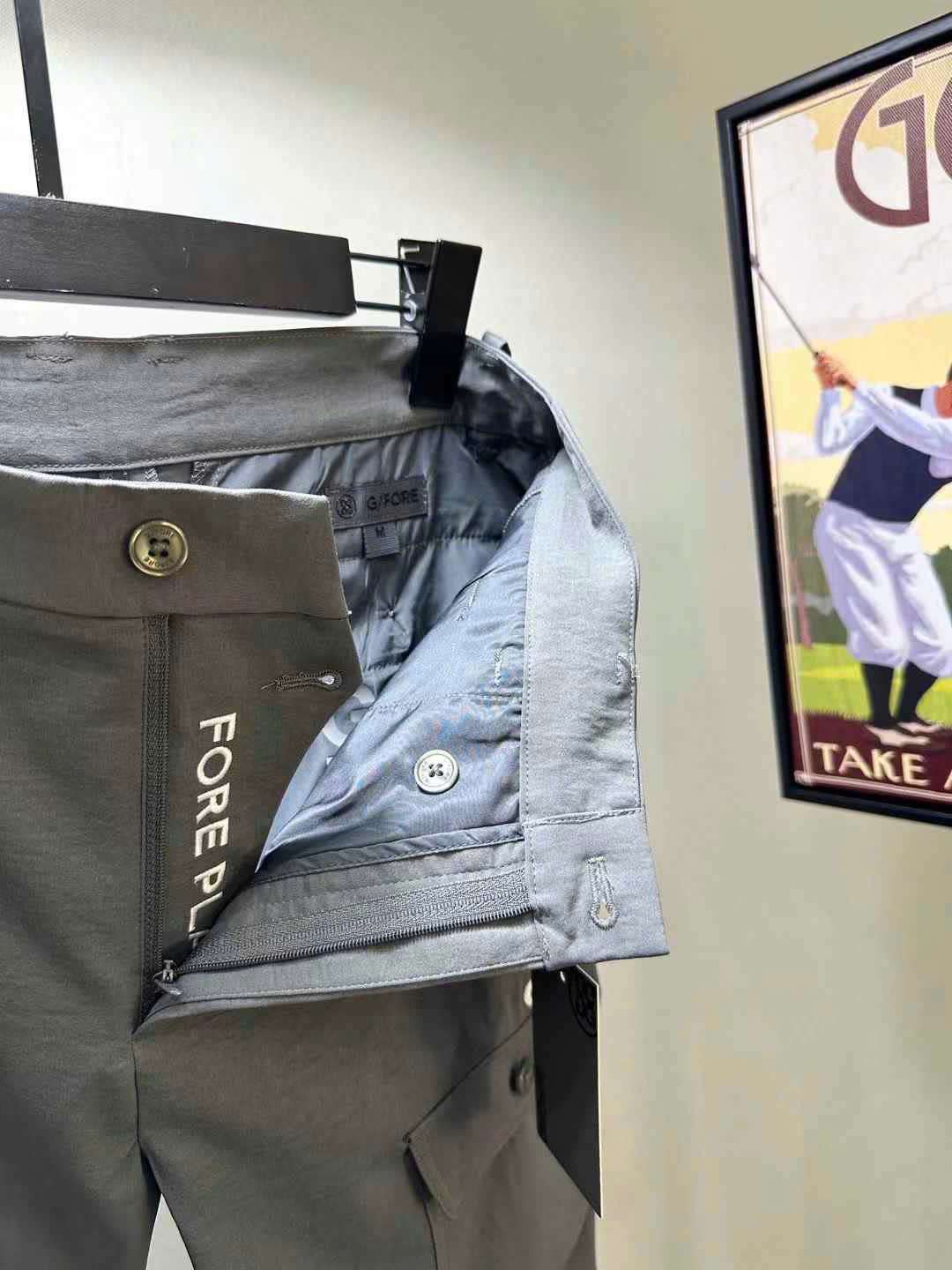 지포어 자수 로고 남성 하의 (2컬러)