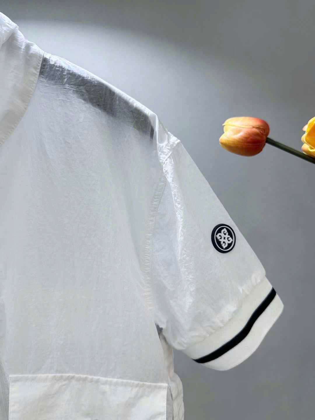 지포어 더블 포켓 여성 골프 상의