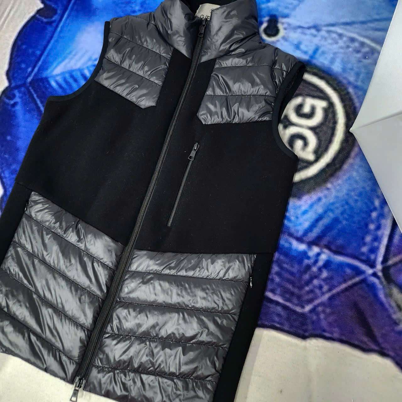 지포어 PIXELATED 남성 골프 조끼