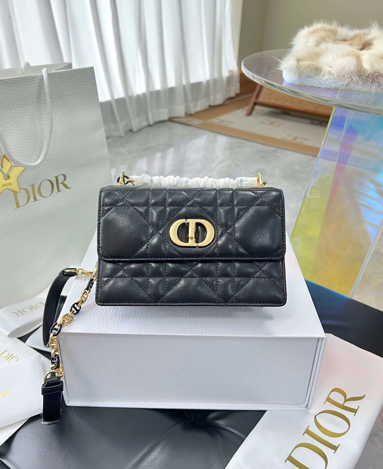 디올 Miss Caro 여성 크로스백