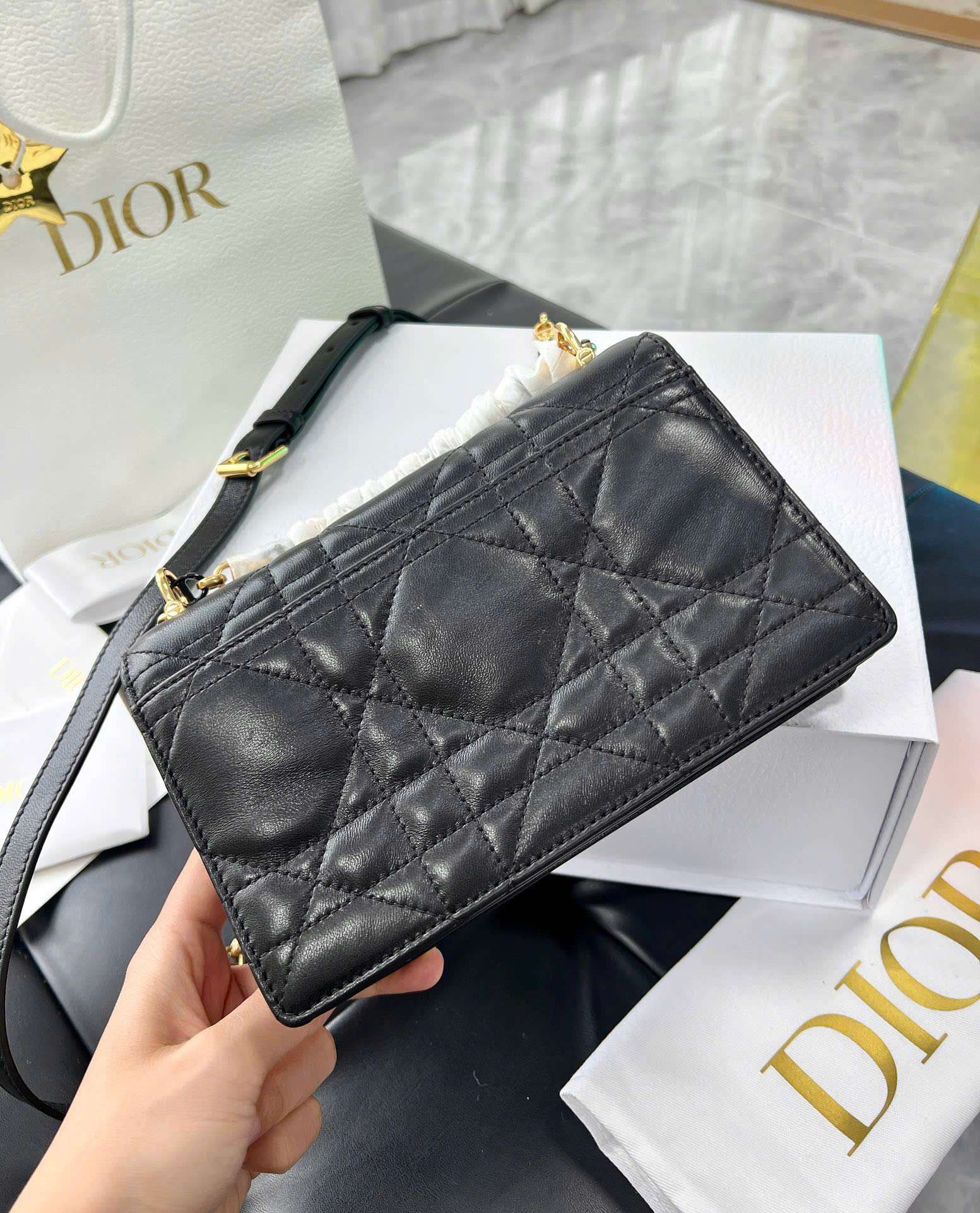 디올 Miss Caro 여성 크로스백