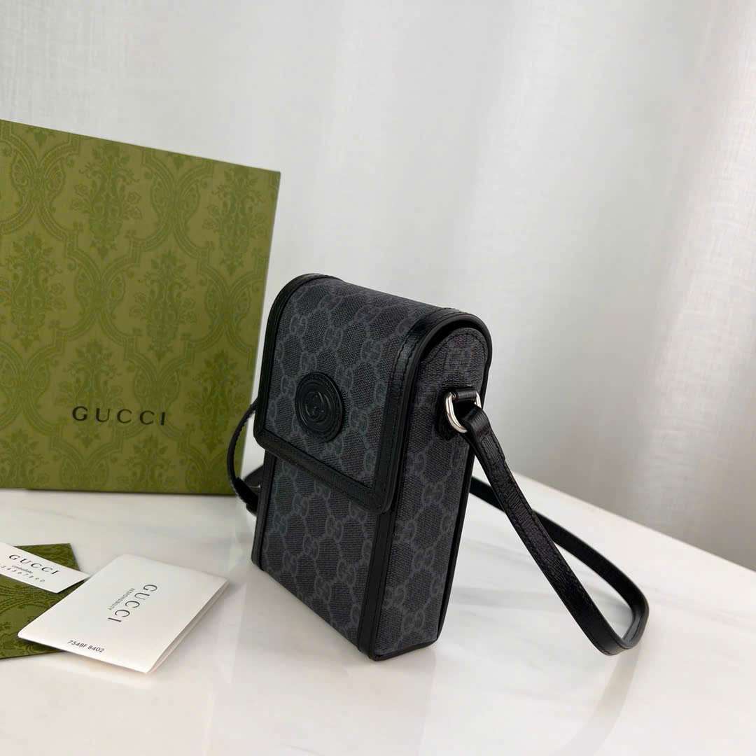 구찌 GG Supreme Mini 여성 숄더백