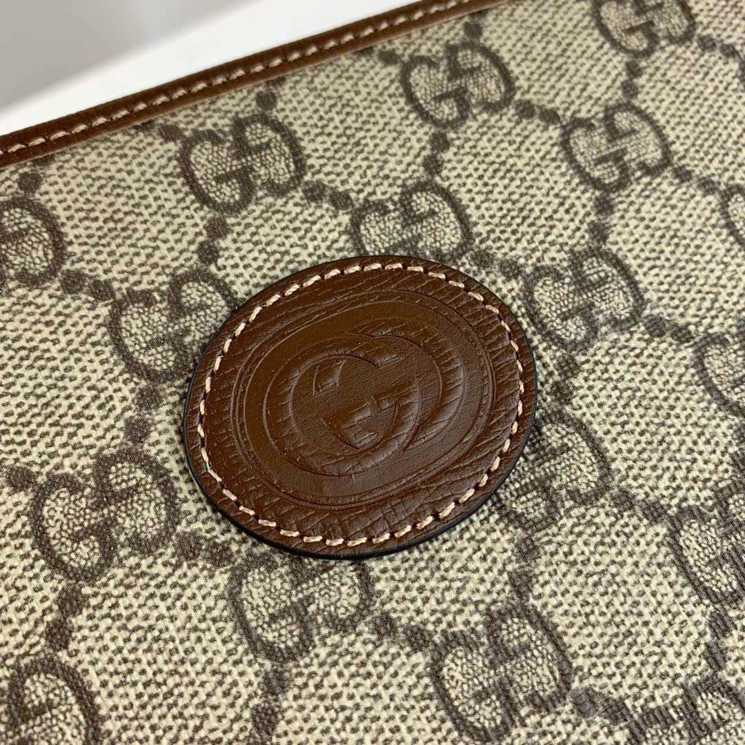 구찌 Supreme Canvas 남성 클러치